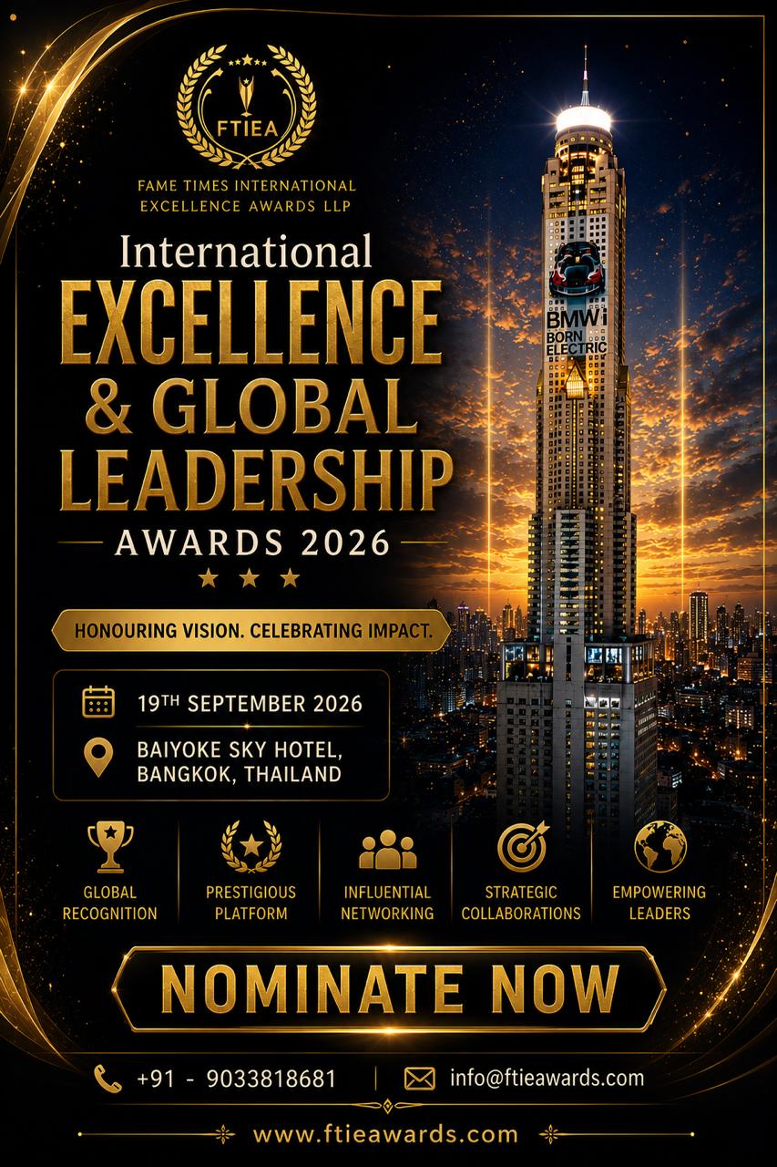 Fame Times International Excellence Awards Promotion